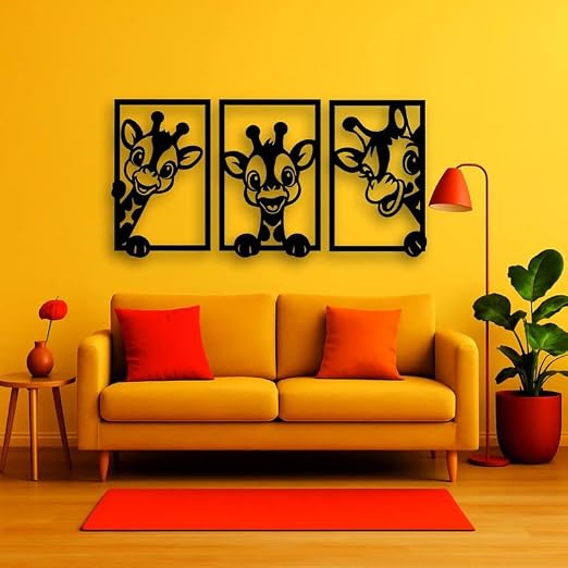 Tree MDF Wall Art | Modern Black Nature Decor