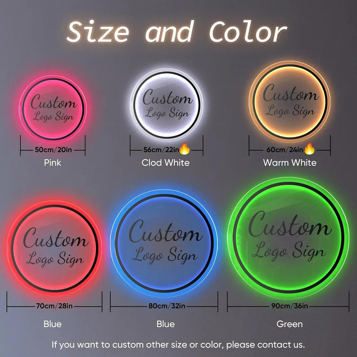 LED Acrylic Name Plate | Custom Name Sign for Home & Office
