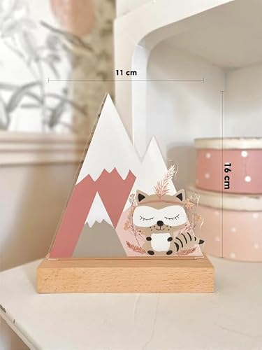 Personalized Animal LED Lamp | Custom Night Light & Gift