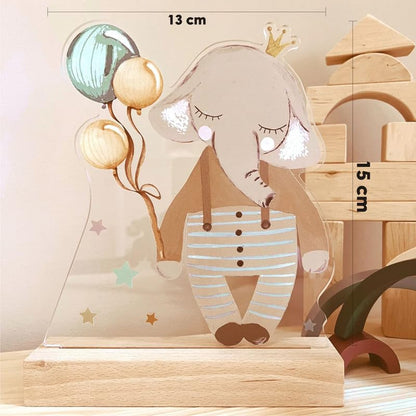 Personalized Animal LED Lamp | Custom Night Light & Gift