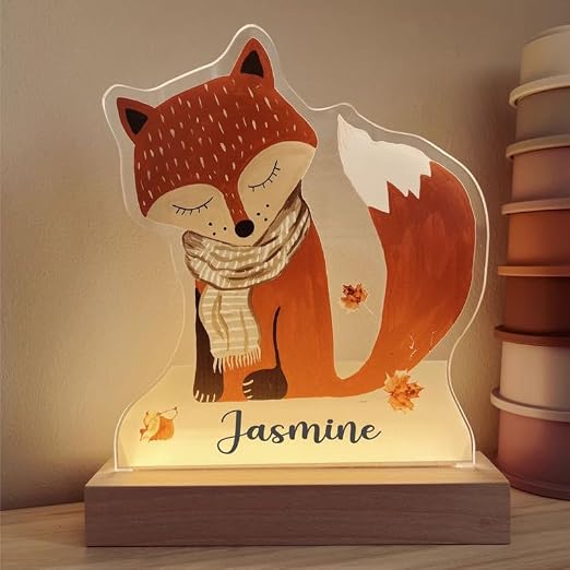 Personalized Animal LED Lamp | Custom Night Light & Gift