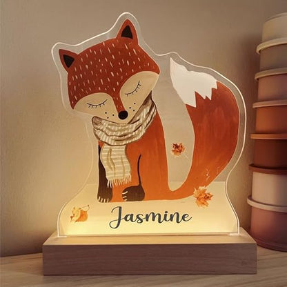 Personalized Animal LED Lamp | Custom Night Light & Gift