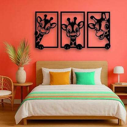 Tree MDF Wall Art | Modern Black Nature Decor