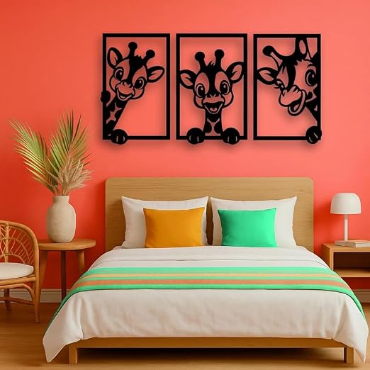 Tree MDF Wall Art | Modern Black Nature Decor