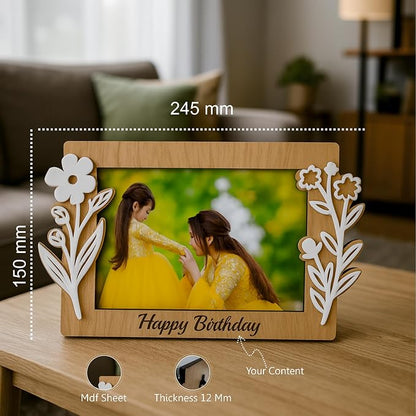 Custom Acrylic Photo Frame | Personalised Couple Gift (5 Designs)