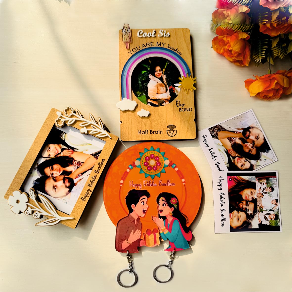 Custom Acrylic Photo Frame | Personalised Couple Gift (5 Designs)