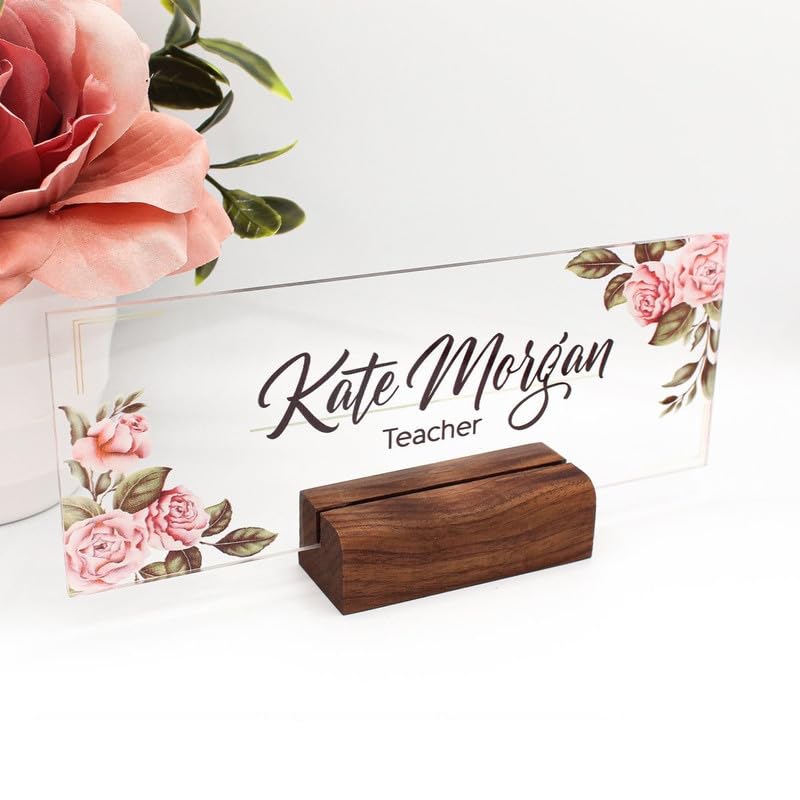 Custom Acrylic Photo Frame | Personalised Couple Gift (5 Designs)