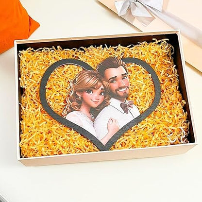 Personalized Anime Couple Lamp | Perfect Anniversary & Birthday Gift