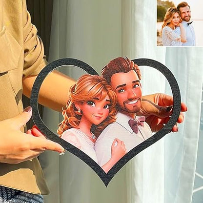 Personalized Anime Couple Lamp | Perfect Anniversary & Birthday Gift