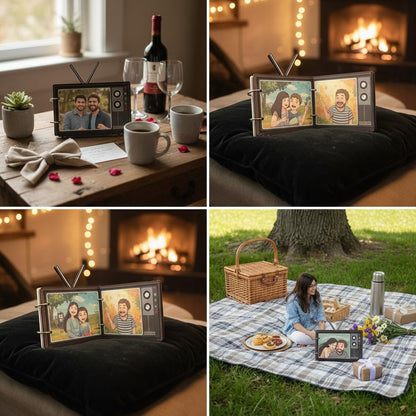 Personalized 5-Photo Album | Custom Couple Gift with Ghibli-Style Art