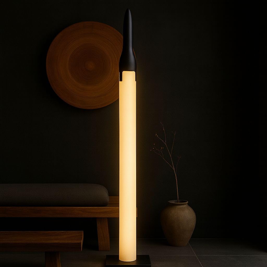 Rocket Shape LED Floor Lamp | Modern Ambient Standing Light