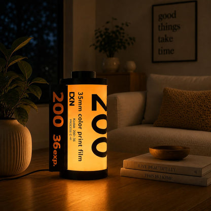 Film Canister Lamp – Creative Desk Lighting