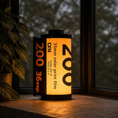 Film Canister Lamp – Creative Desk Lighting