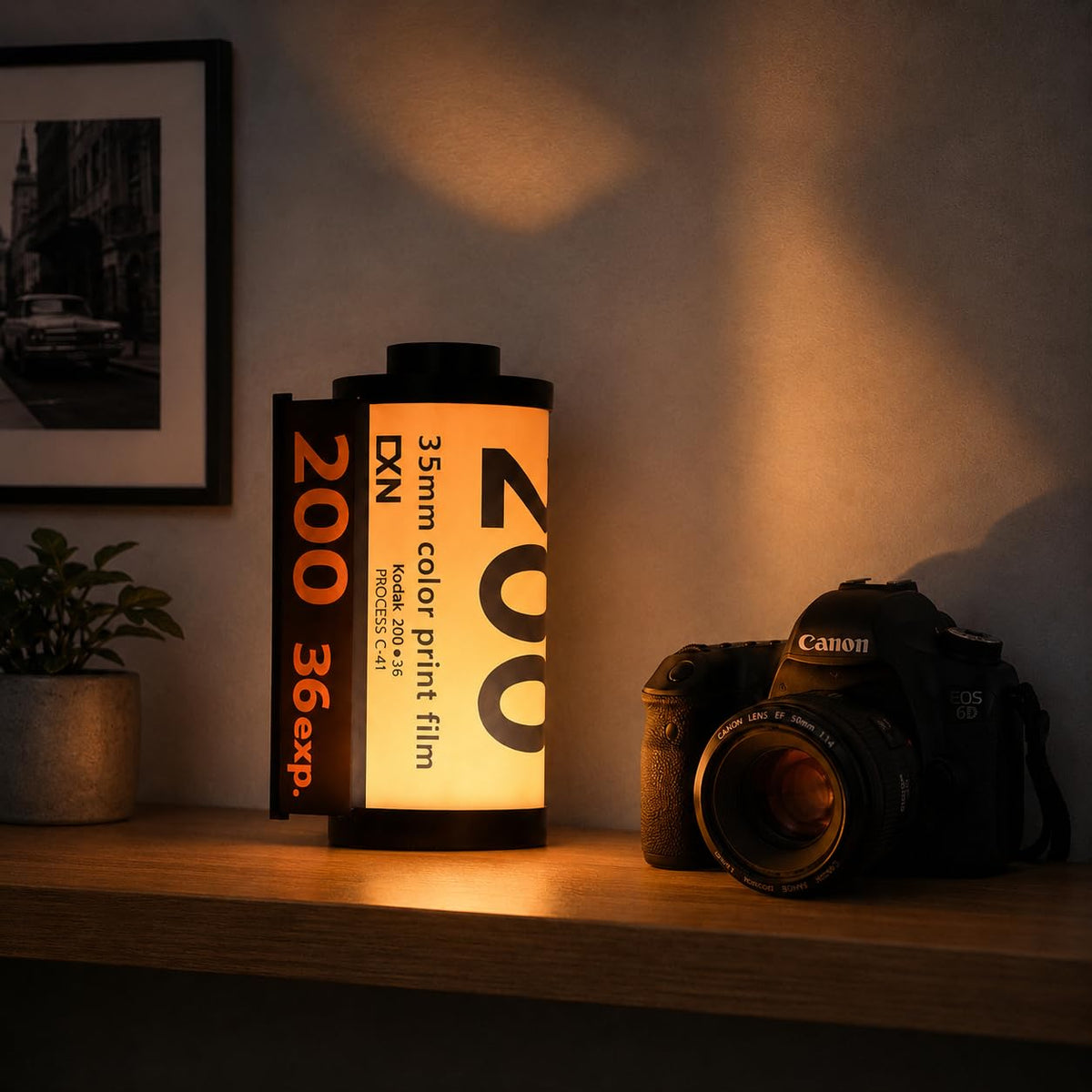 Film Canister Lamp – Creative Desk Lighting