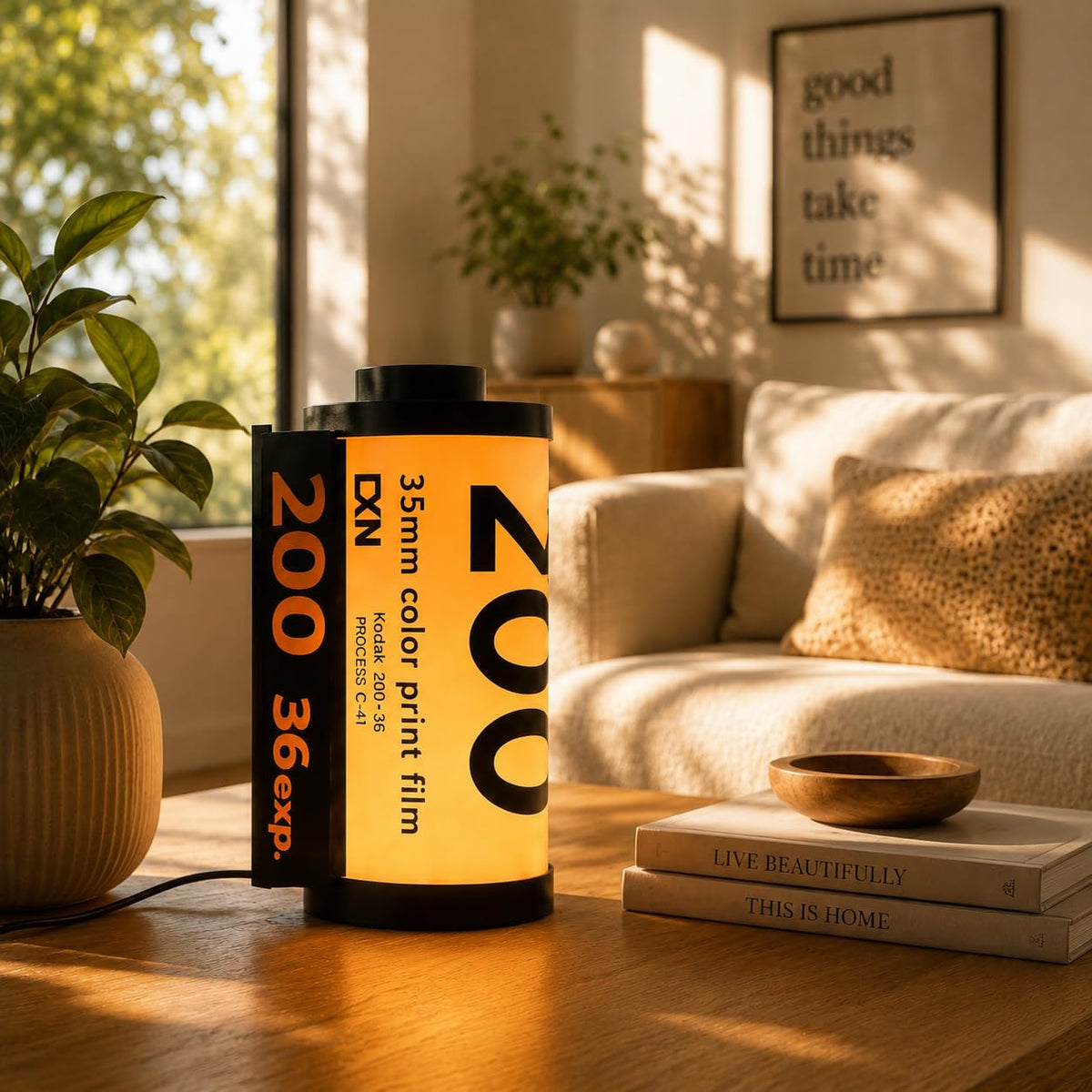 Film Canister Lamp – Creative Desk Lighting